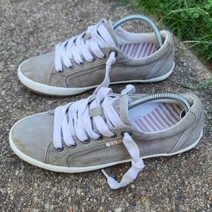 TAOS star Womens Washed Canvas - womens Shoes - SIZE-7